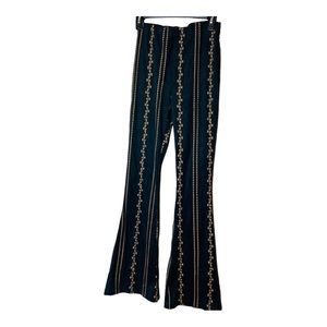 Boho High Waist Flare‎ Pants by Honey Bell  Pull on Style Size Small